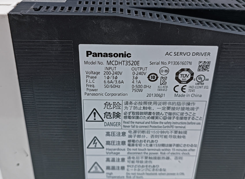Panasonic MCDHT3520E Servo Sürücü
