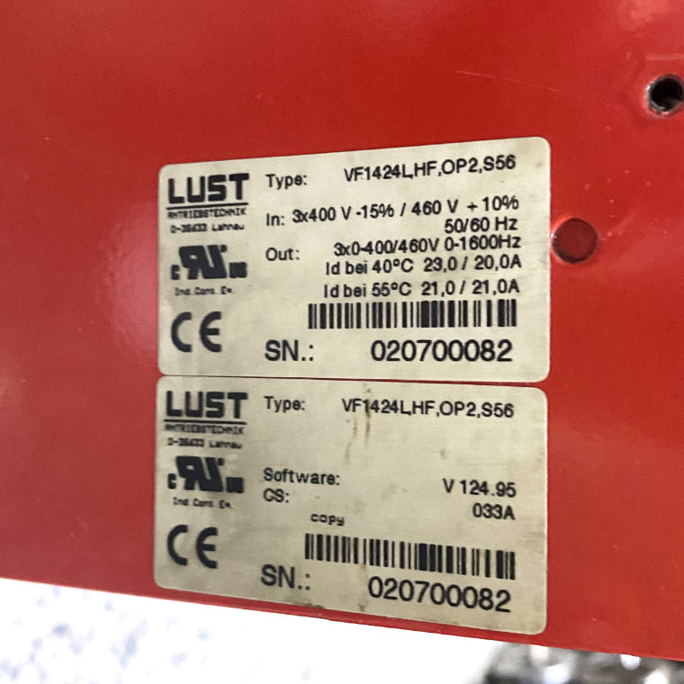 Lust VF1424L Servo Sürücü