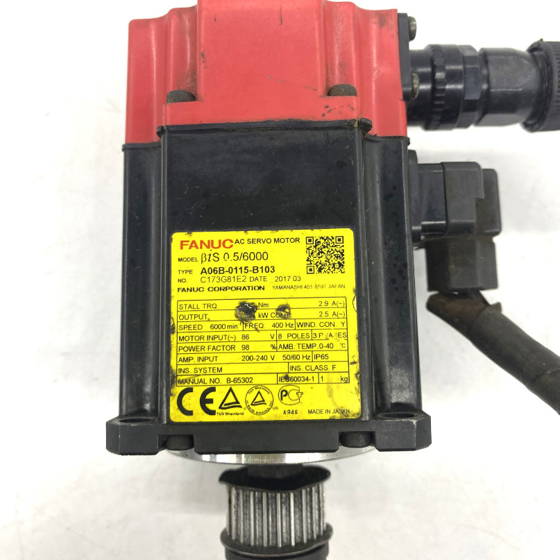 Fanuc A06B-0115-B103 Servo Motor
