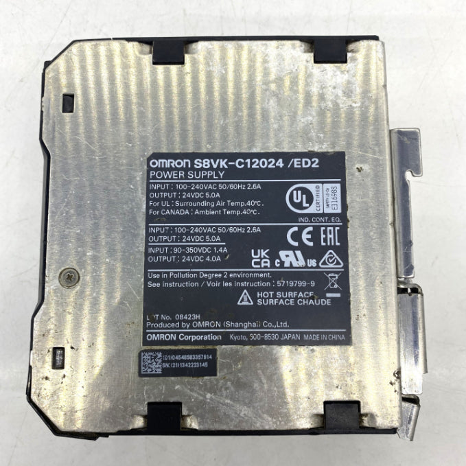 Omron S8VK-C12024 Güç Kaynağı Güç Kaynağı