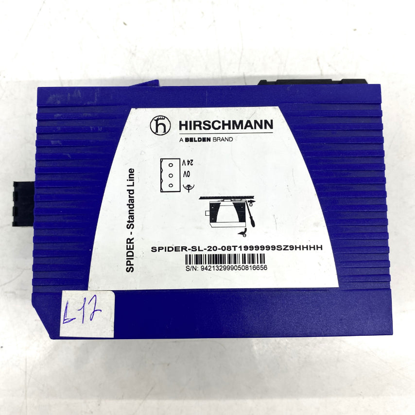 Hirschmann SPIDER-SL-20-08T Endüstriyel Switch Haberleşme