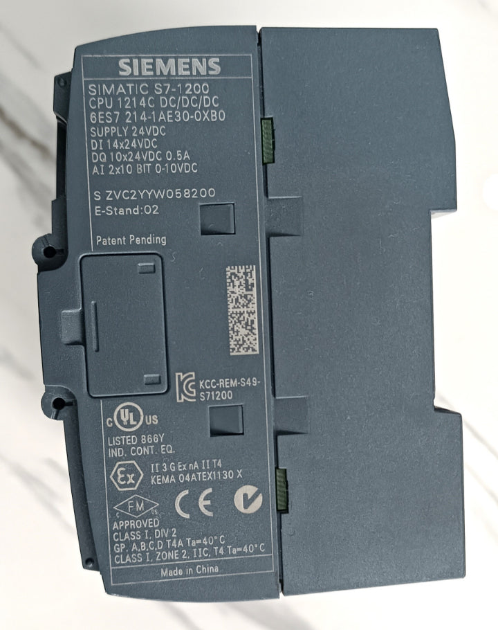 Siemens 6ES7214-1AE30-0XB0 PLC CPU Plc