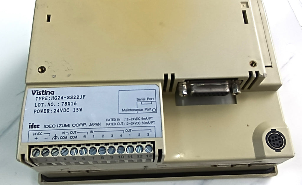 Idec HG2A-SS22JF HMI Panel Ekran