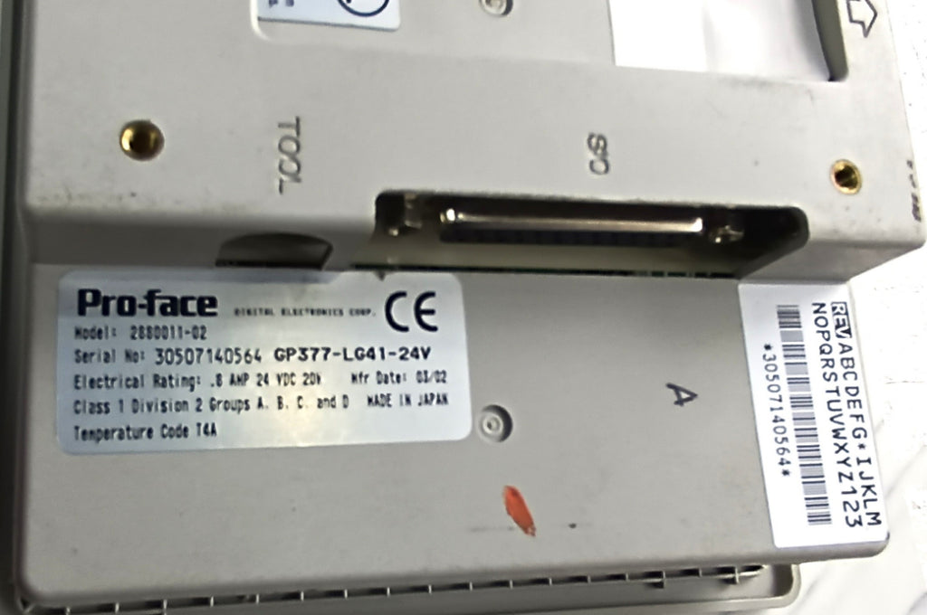 Pro-Face GP377-LG41-24V HMI Panel Ekran