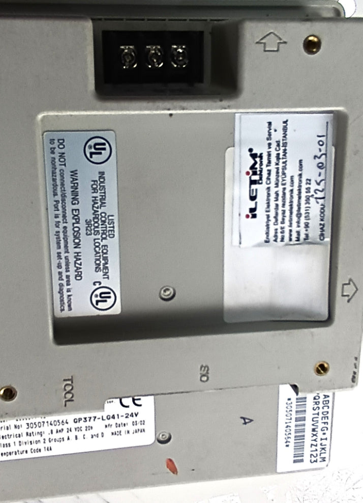 Pro-Face GP377-LG41-24V HMI Panel Ekran