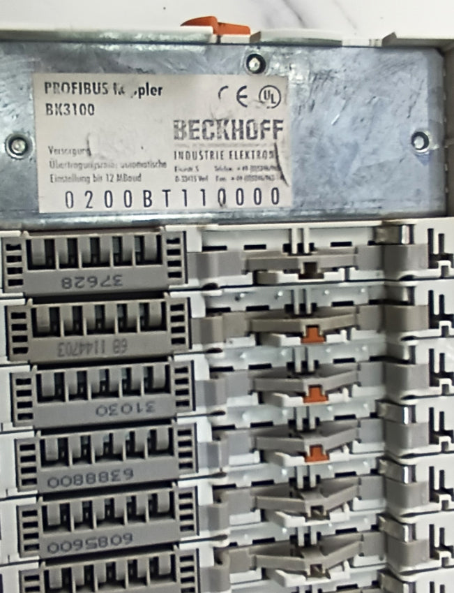 Beckhoff BK3100 Bus Coupler Plc