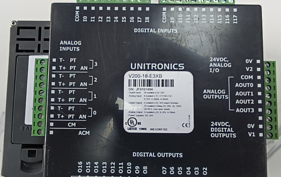 Unitronics V200-18-E3XB I/O Modülü Plc