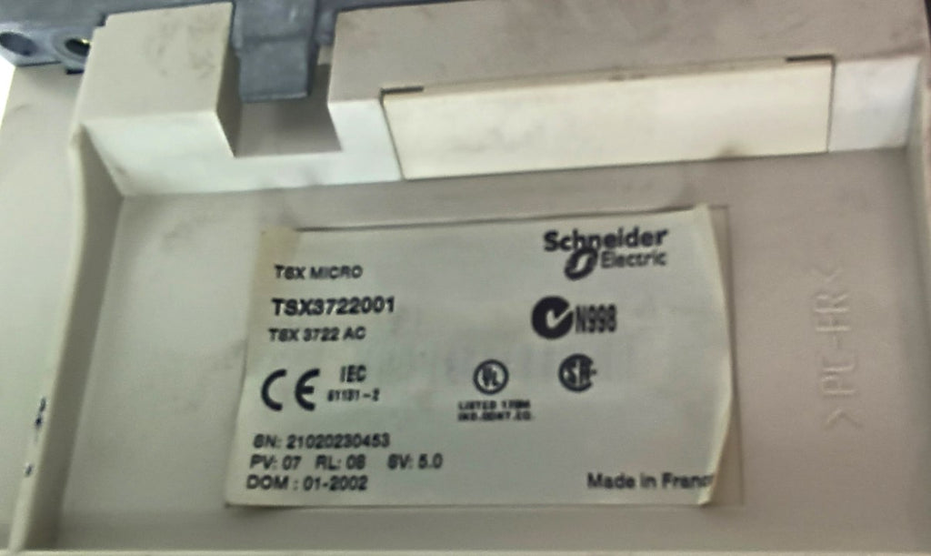 Schneider TSX3722001 PLC Ana Ünite