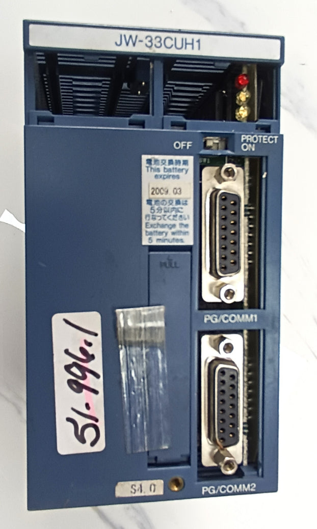 Sharp JW-33CUH1 PLC CPU Plc