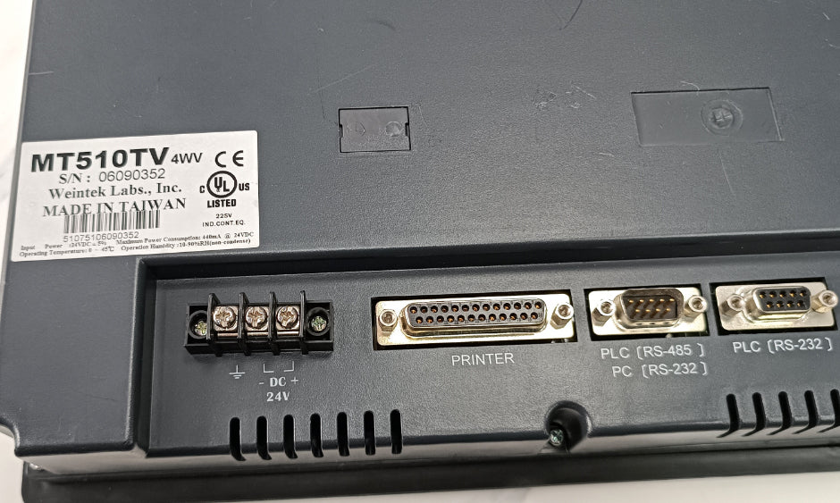Weintek MT510TV 4WV HMI Panel Ekran