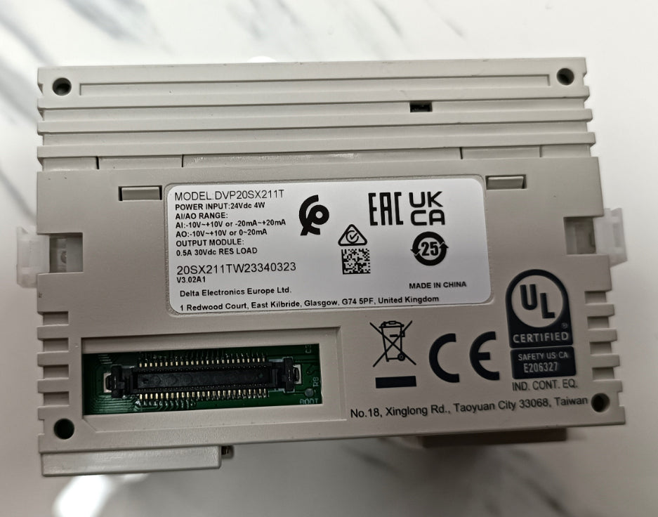 Delta DVP20SX211T PLC Ana Ünite