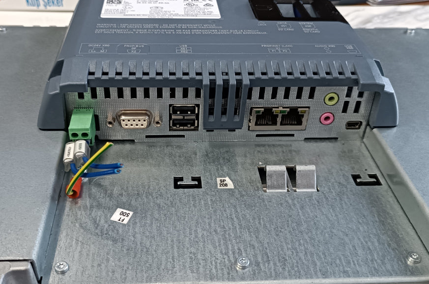 Siemens 6AV2124-1MC01-0AX0 HMI Panel Ekran