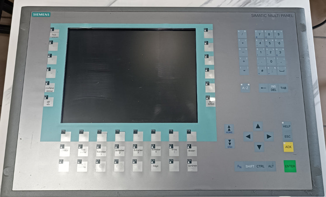 Siemens 6AV6643-0DD01-1AX1 HMI Panel Ekran