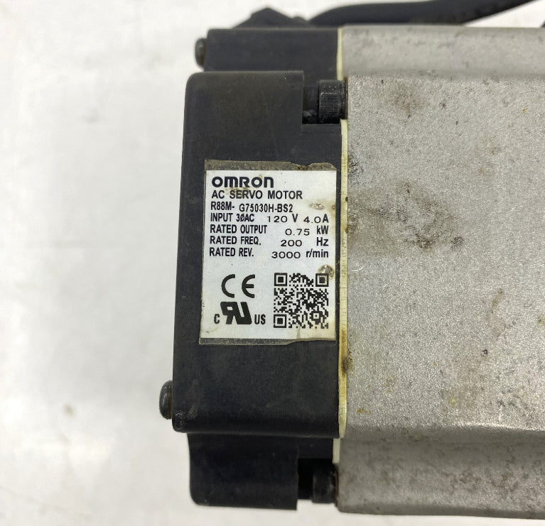 Omron R88M-G75030H-BS2 Servo Motor