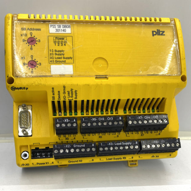 Pilz PSS SB DI8O8 Emniyet I/O Plc