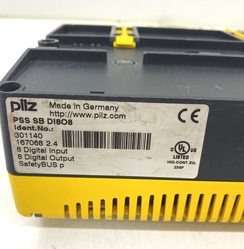 Pilz PSS SB DI8O8 Emniyet I/O Plc