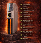 Veichi VH210-0808TN1 PLC Ana Ünite Plc