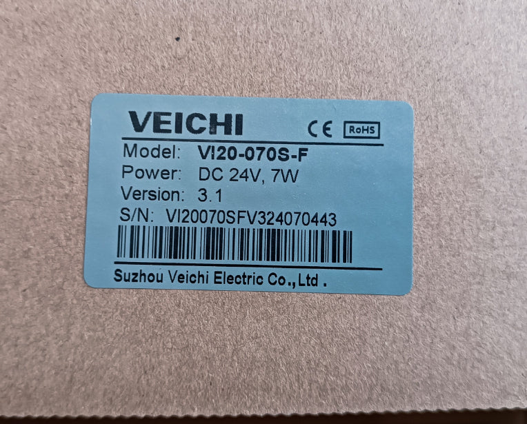 Veichi VI20-070S-F HMI Panel Ekran
