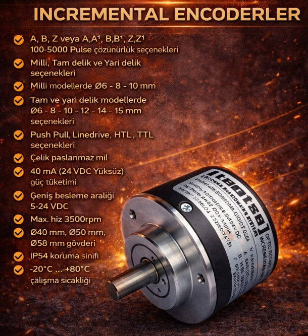 Teotse TIE50M8A-0500 Encoder