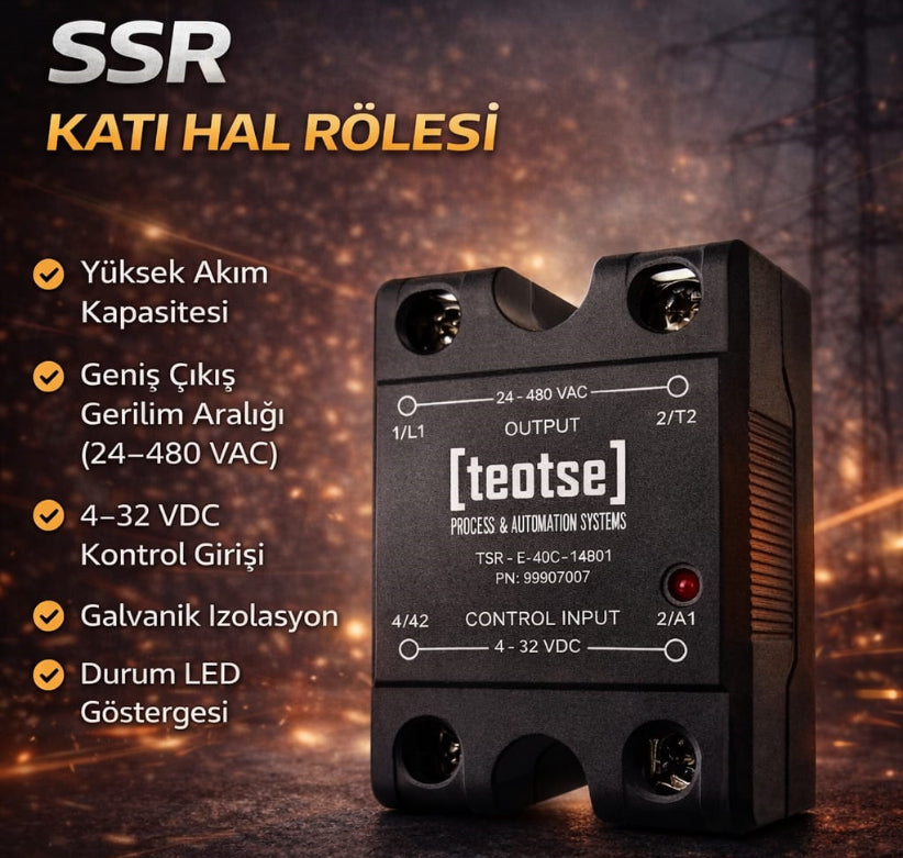Teotse TSR-E-75C-1480T Ssr (Solid State Röle)