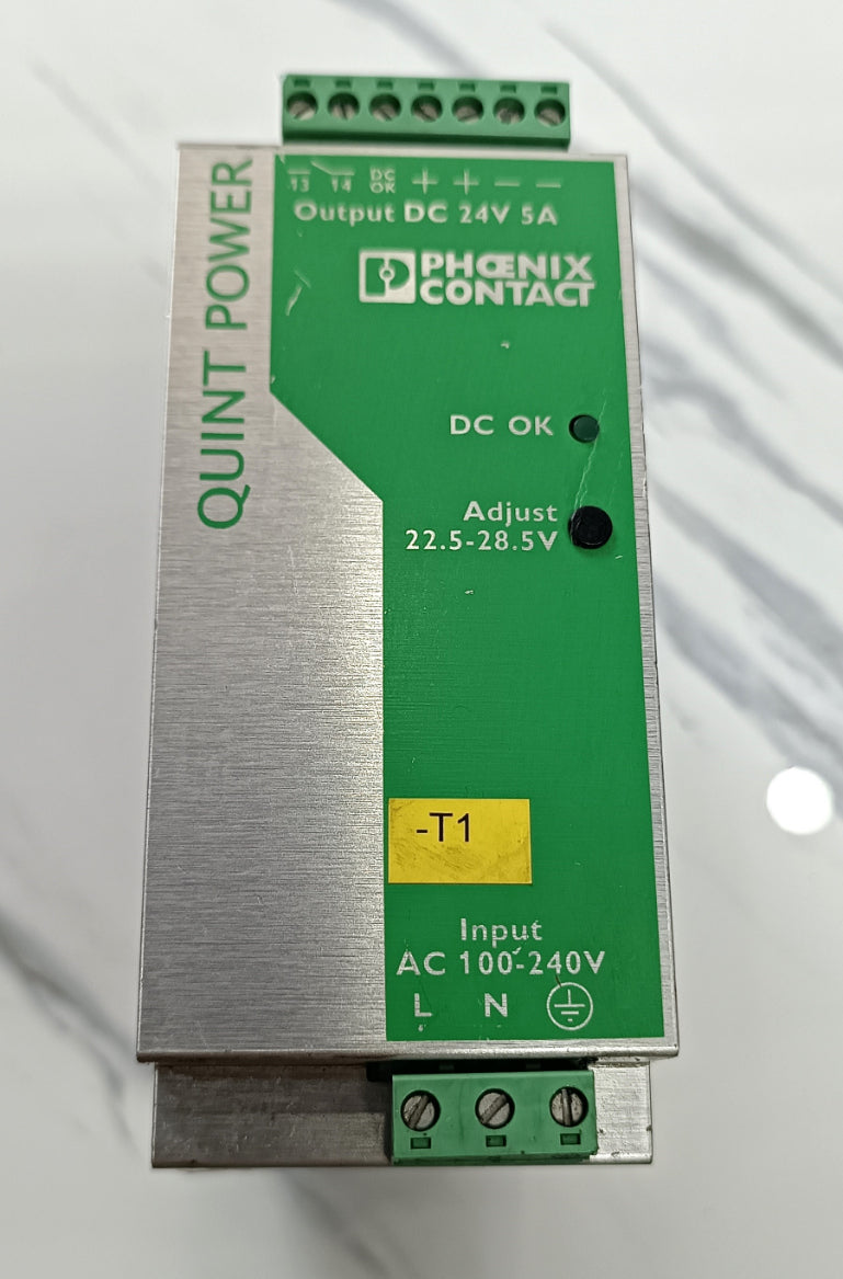 Phoenix Contact QUINT-PS-100-240AC/24DC/5 Endüstriyel Güç Kaynağı 24V DC, 5A