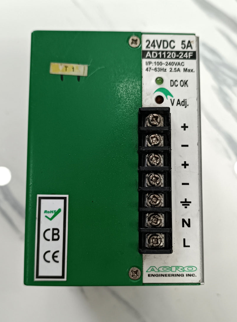 Acro Engineering AD1120-24F Güç Kaynağı 24V DC, 5A çıkış