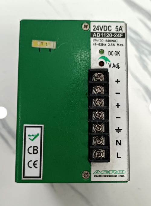 Acro Engineering AD1120-24F Güç Kaynağı 24V DC, 5A çıkış