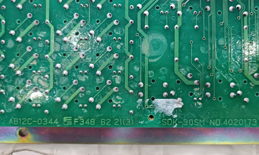 Sodick SDK-30SM / AB12C-0344 Kontrol Paneli Devre Kartı No 4020173
