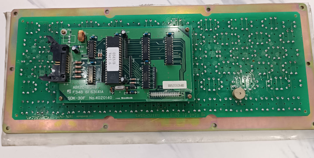 Sodick AB12C-0343 / SDK-30F Anakart İşlemci Kartı No: 4020140