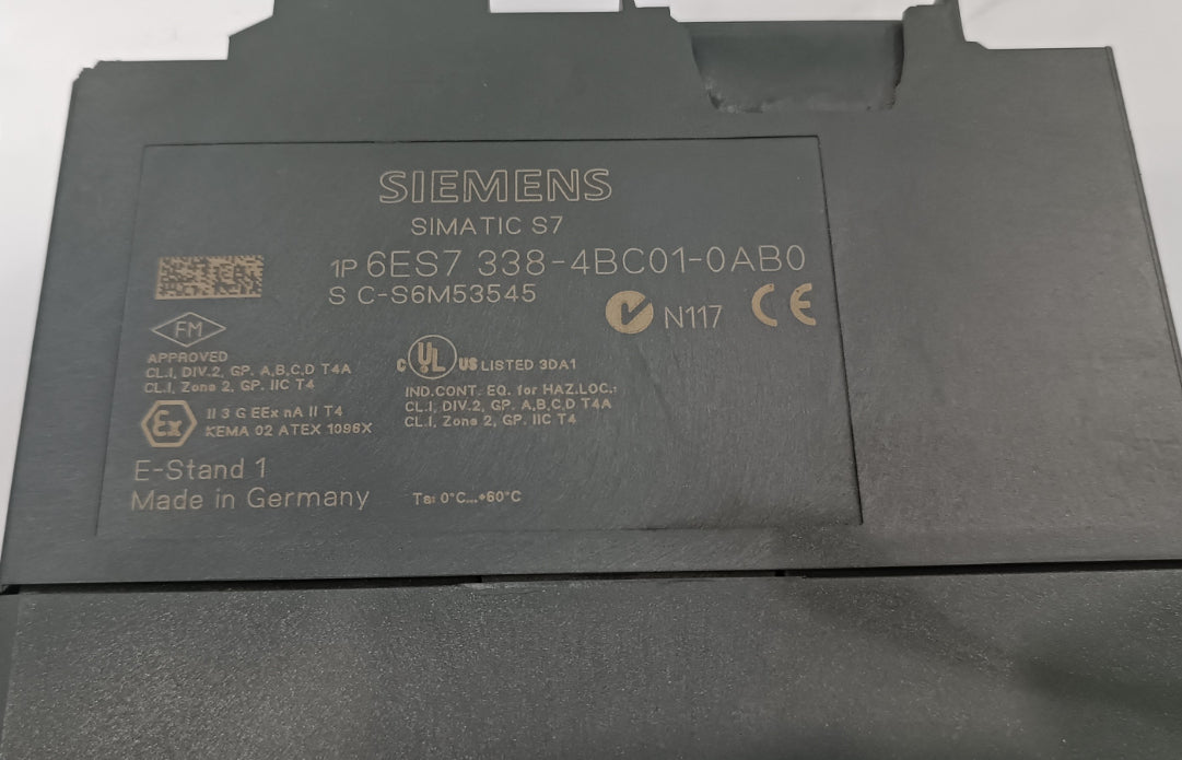 Siemens S7-300 SM 338 6ES7 338-4BC01-0AB0 Modülü