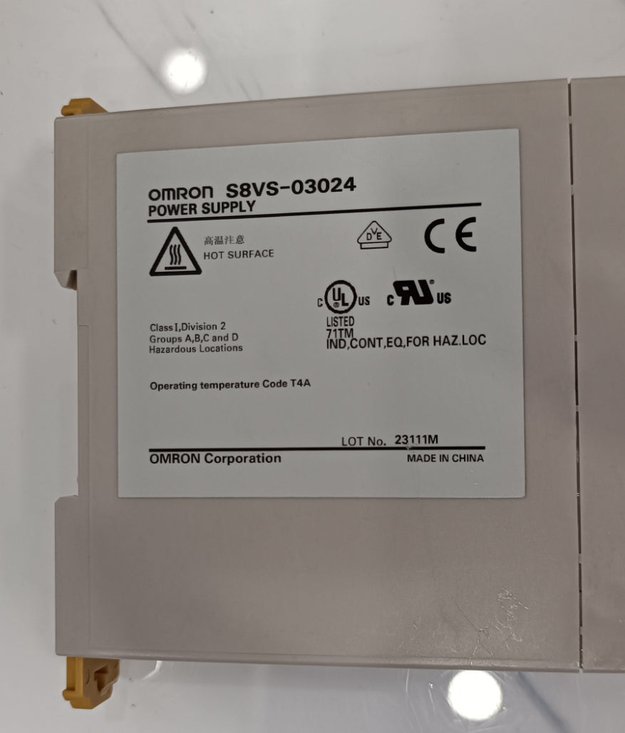 Omron S8VS-03024 30W 24V DC Ray Tipi Güç Kaynağı