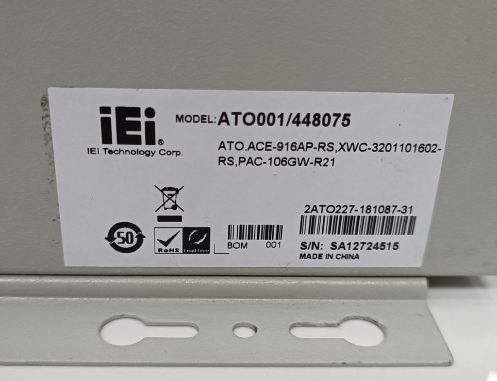 IEI ATO001/448075 Endüstriyel Anakart ve Kontrol Kartı
