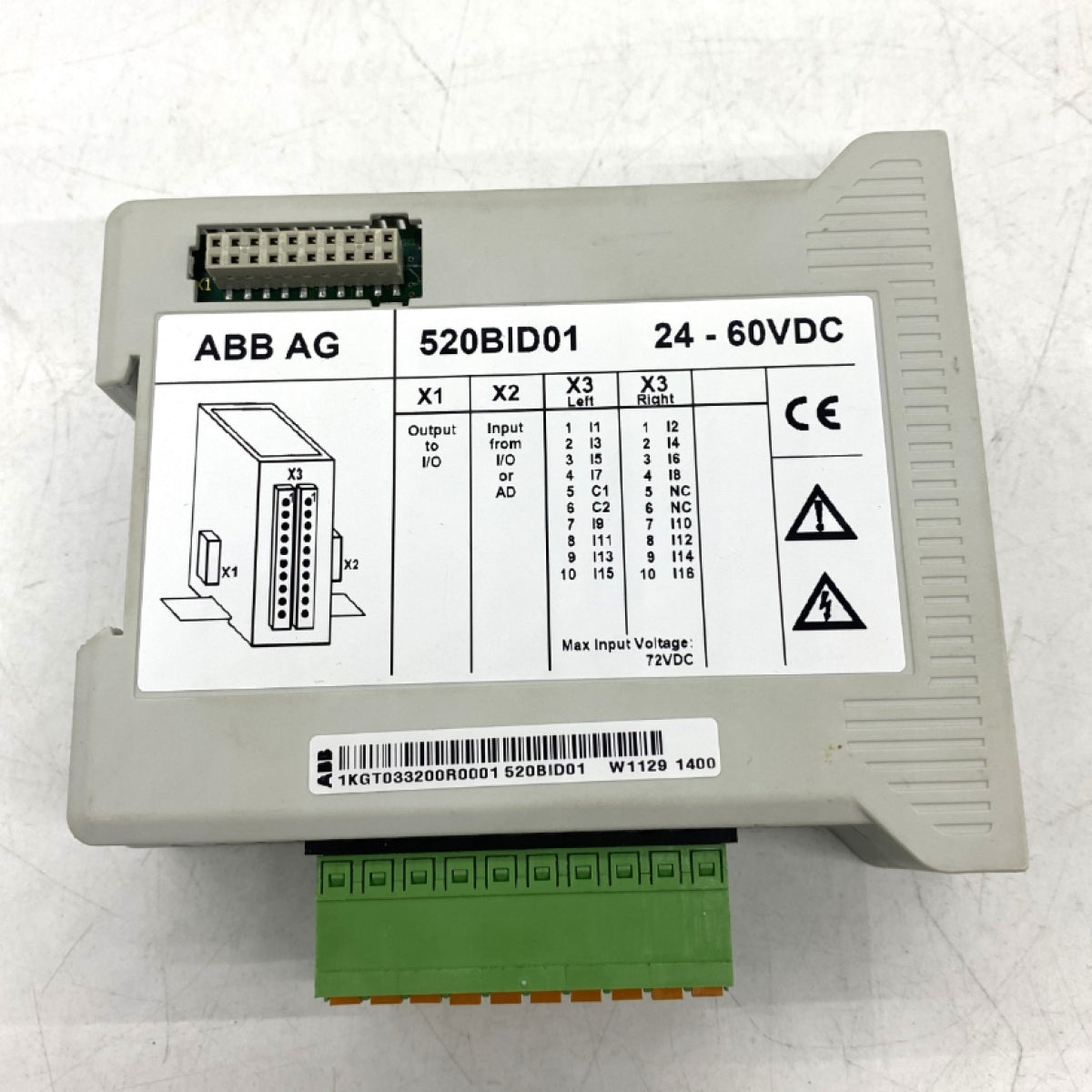 Abb 520BID01 RTU Dijital Giriş Modülü
