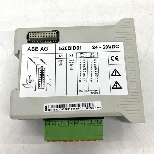 Abb 520BID01 RTU Dijital Giriş Modülü