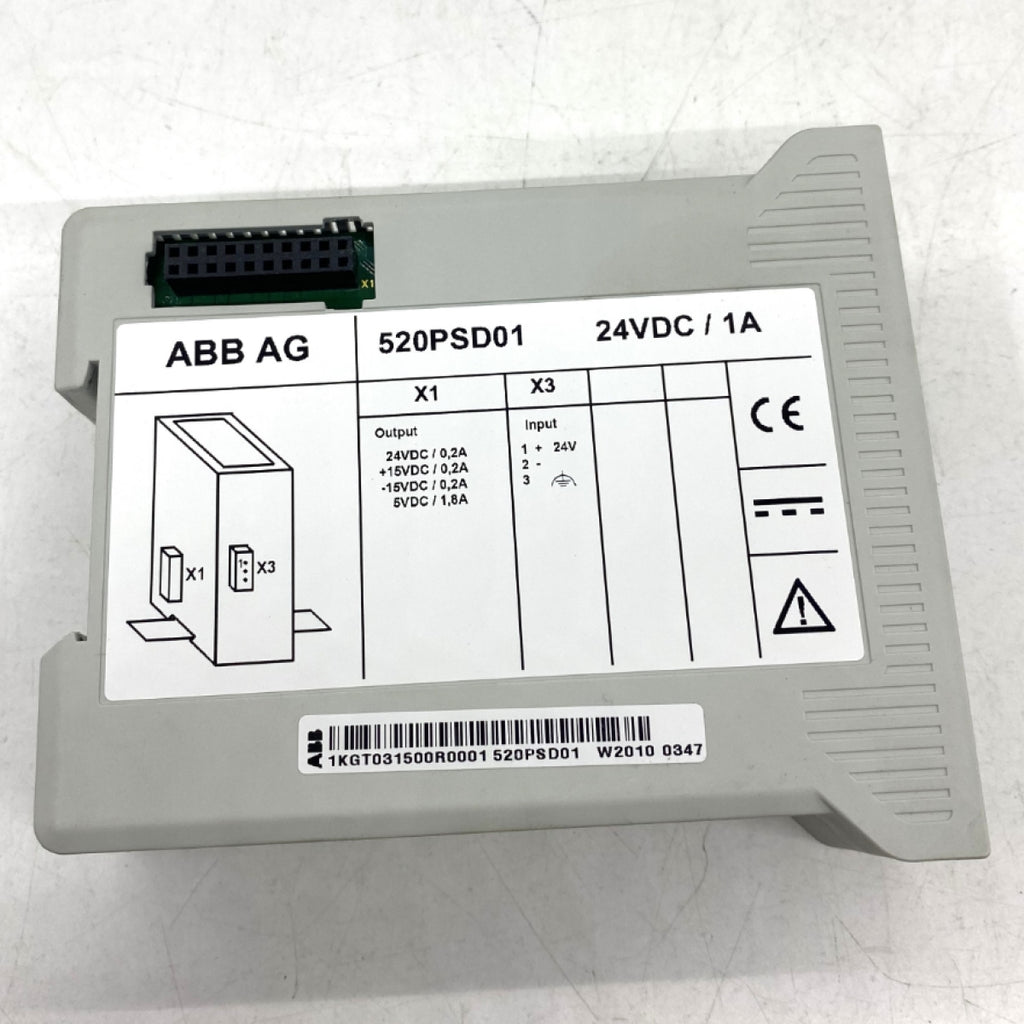 Abb 520PSD01 RTU Güç Kaynağı Modülü