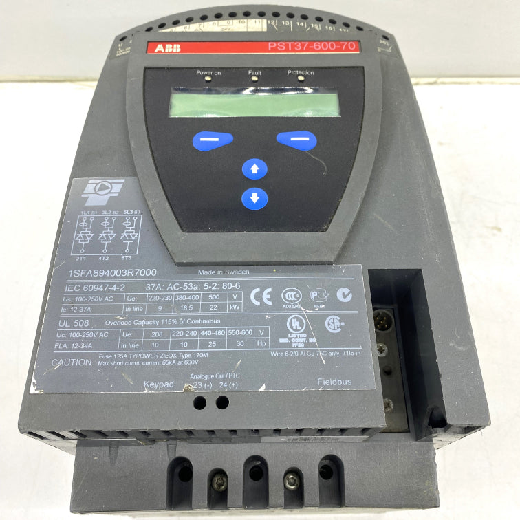 Abb PST37-600-70 Yumuşak Yolverici Softstarter 18.5 KW