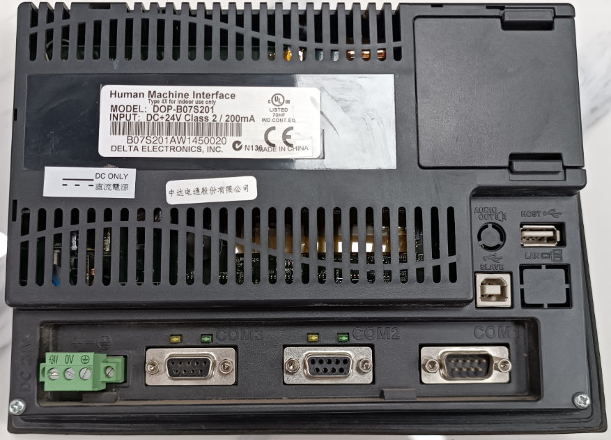 Delta DOP-B07S201 HMI Dokunmatik Panel