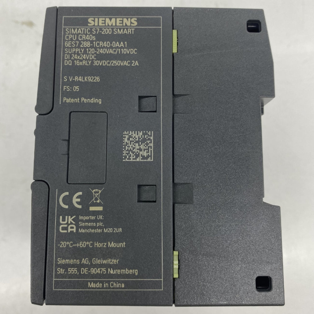 Siemens 6ES7 288-1CR40-0AA1 PLC Merkez Ünite
