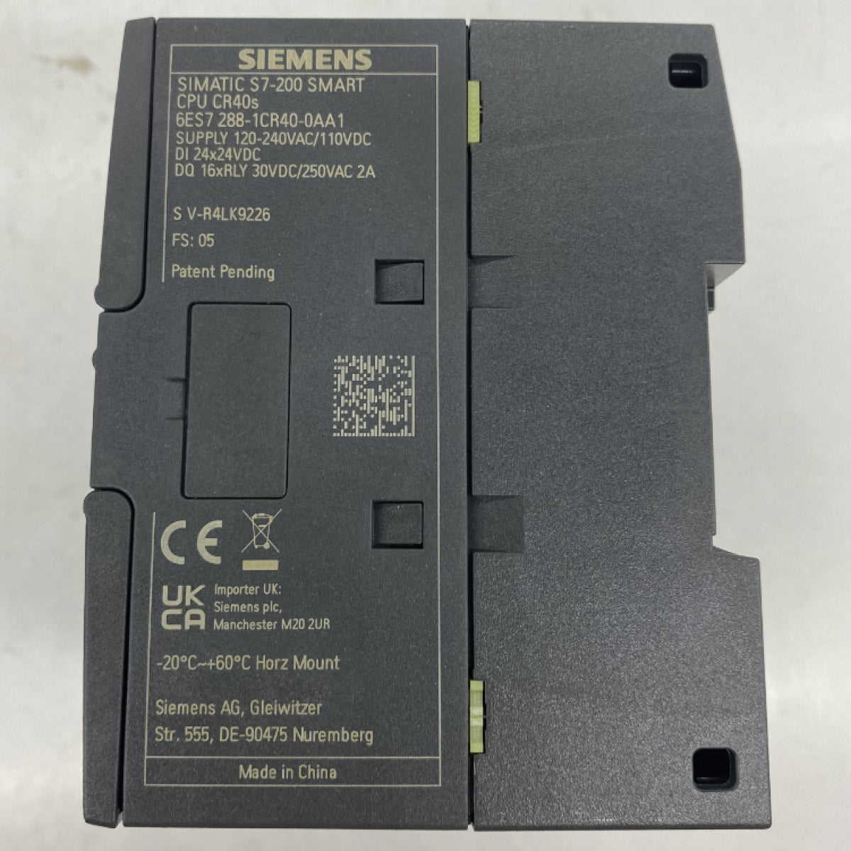 Siemens 6ES7 288-1CR40-0AA1 PLC Merkez Ünite