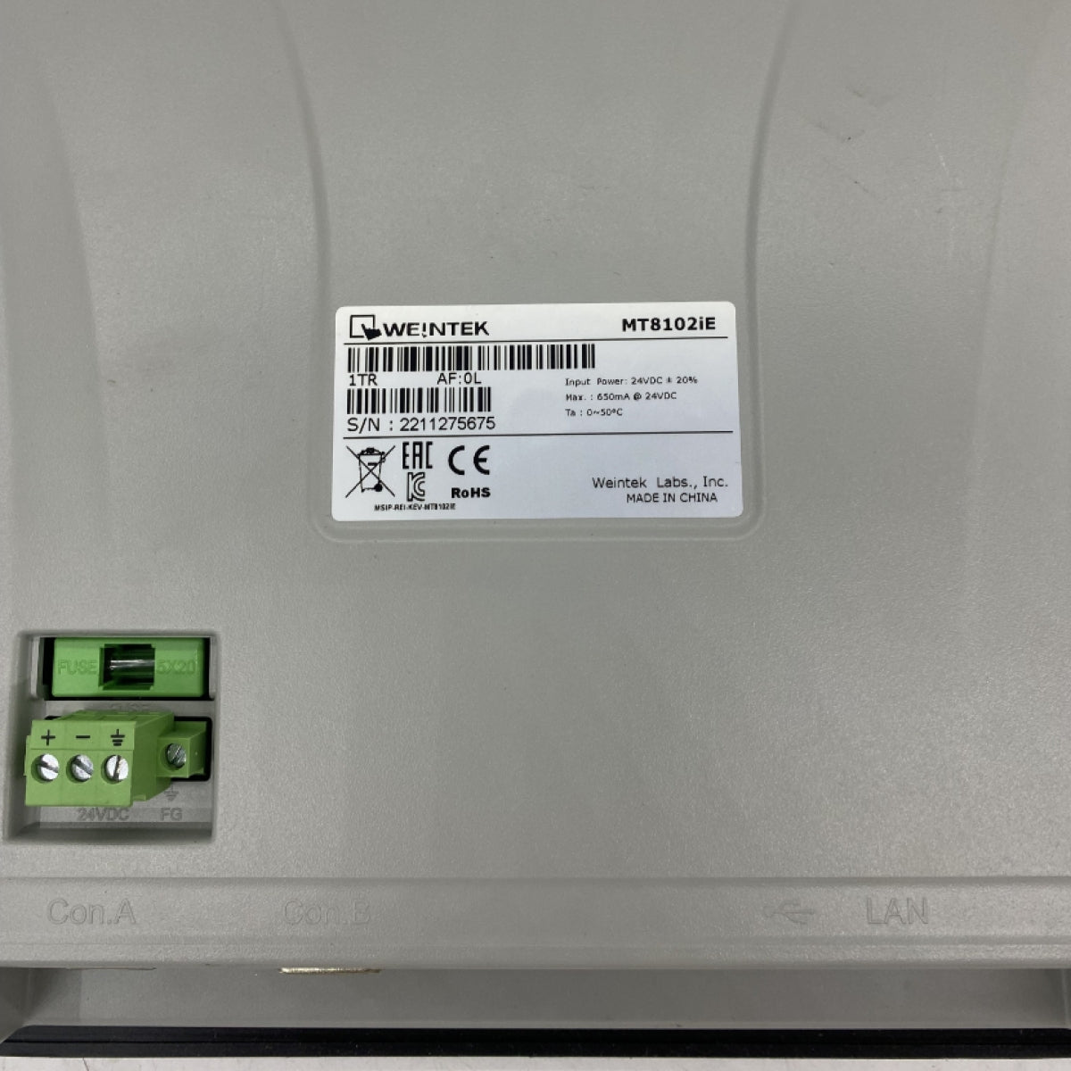 Weintek MT8102iE HMI Dokunmatik Panel