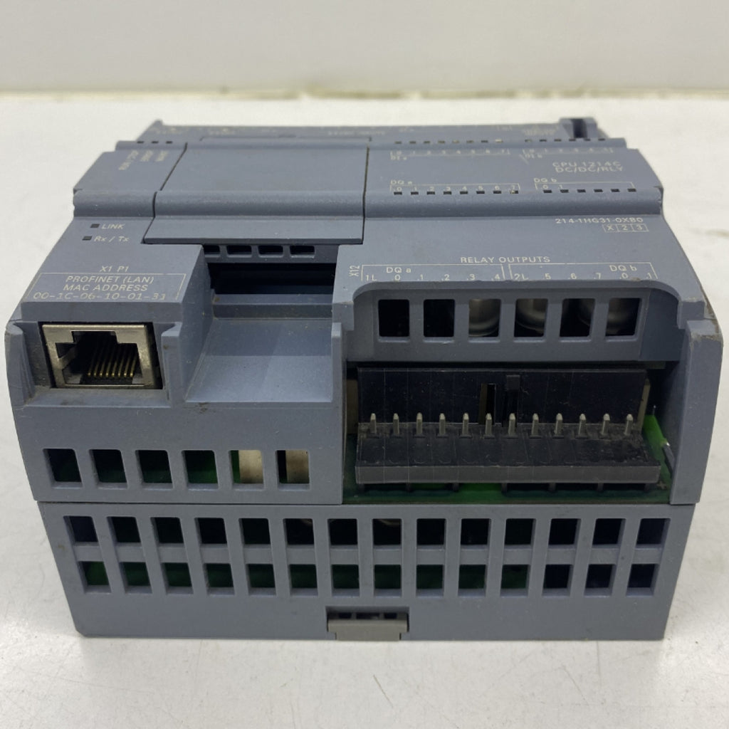 Siemens 6ES7 214-1HG31-0XB0 PLC Merkez Ünite