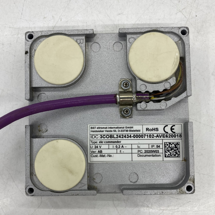 Ekr COMMANDER KONTROL PANELİ Kenar Kontrol Ünitesi 3COBL242434-00007102-AVE620018