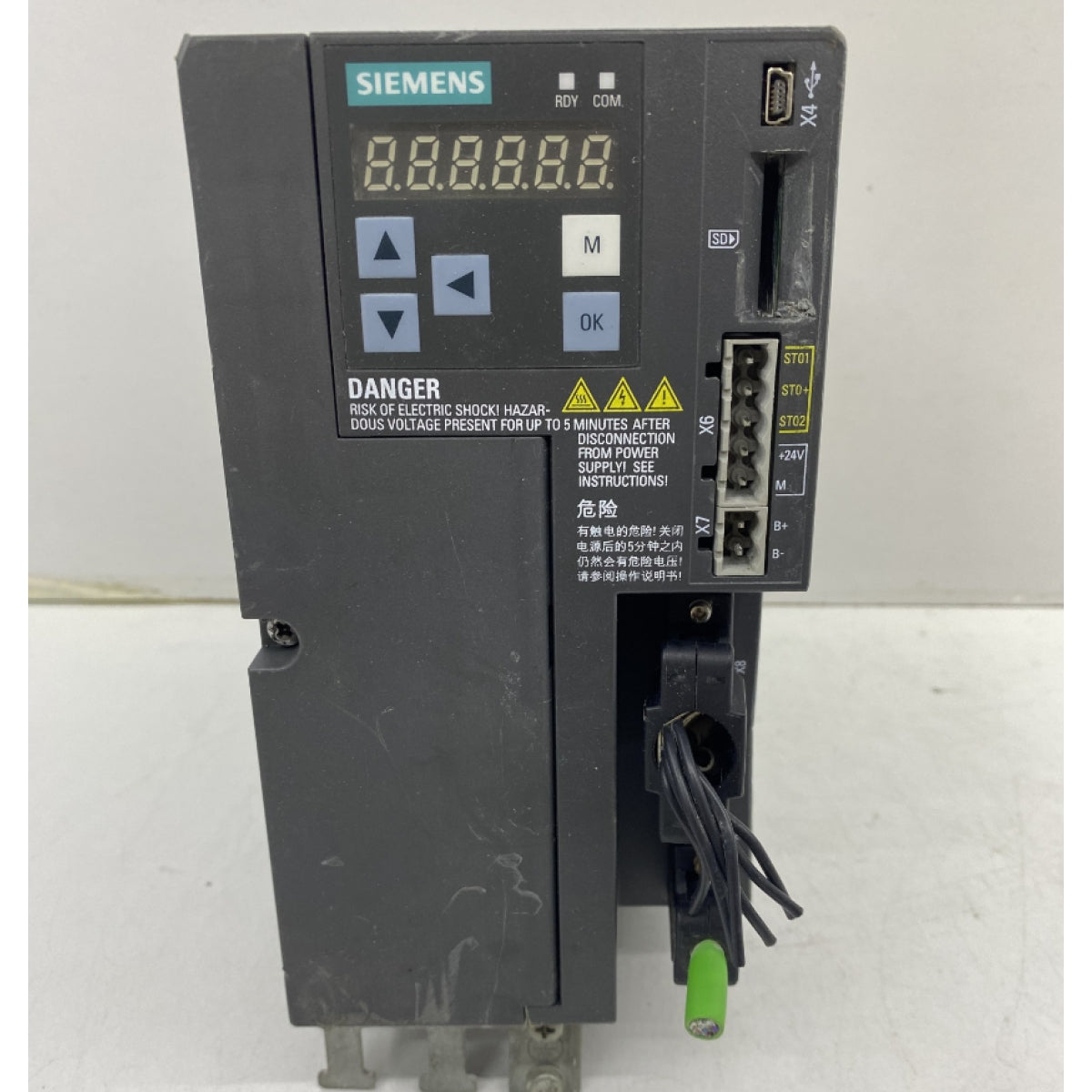 Siemens 6SL3210-5FE11-5UA0 Servo Sürücü 380V 1.75KW