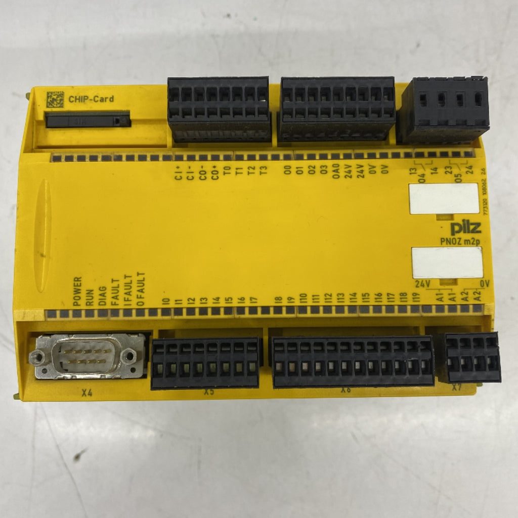 Pilz PNOZ m2p Güvenlik PLC Merkez Ünite 773120