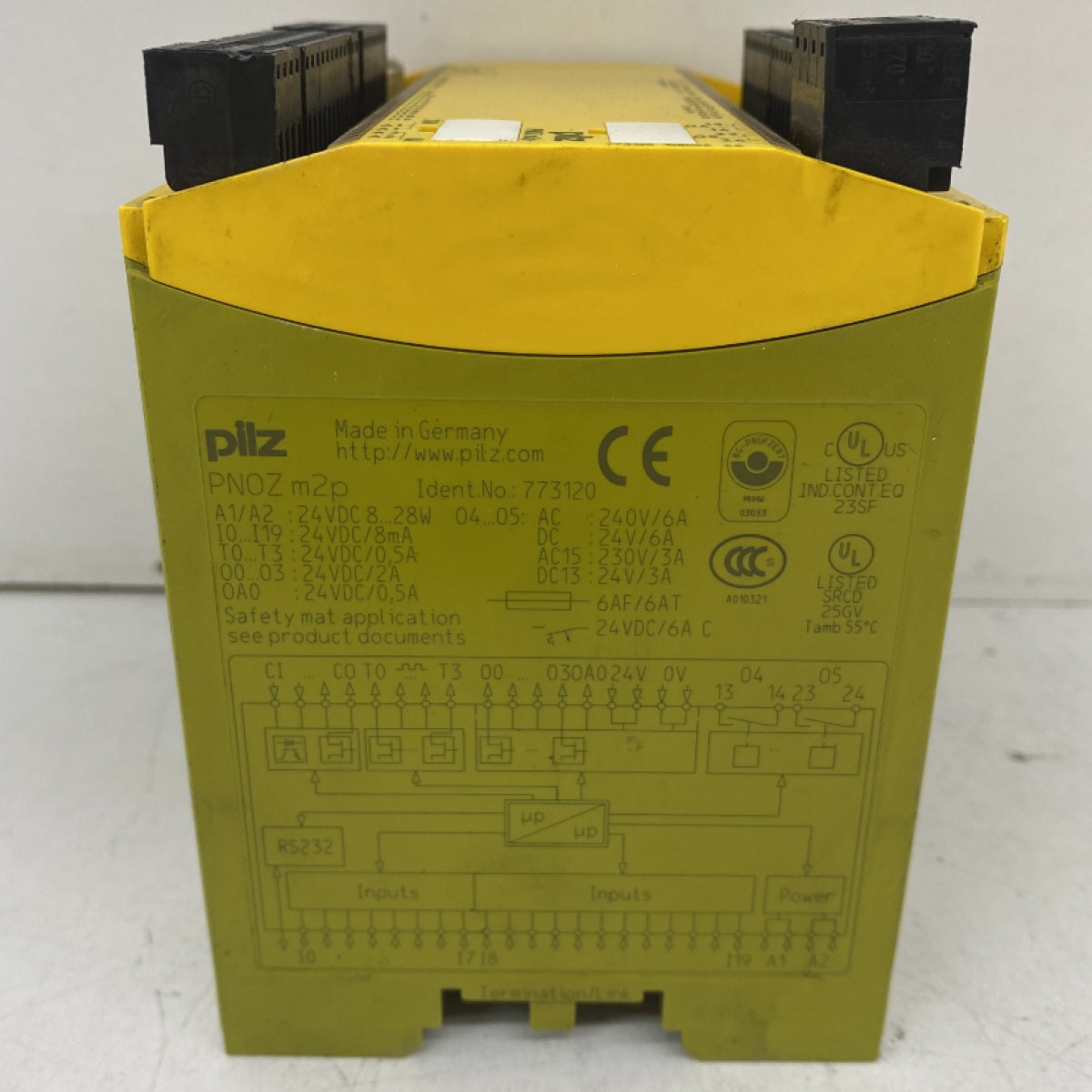 Pilz PNOZ m2p Güvenlik PLC Merkez Ünite 773120