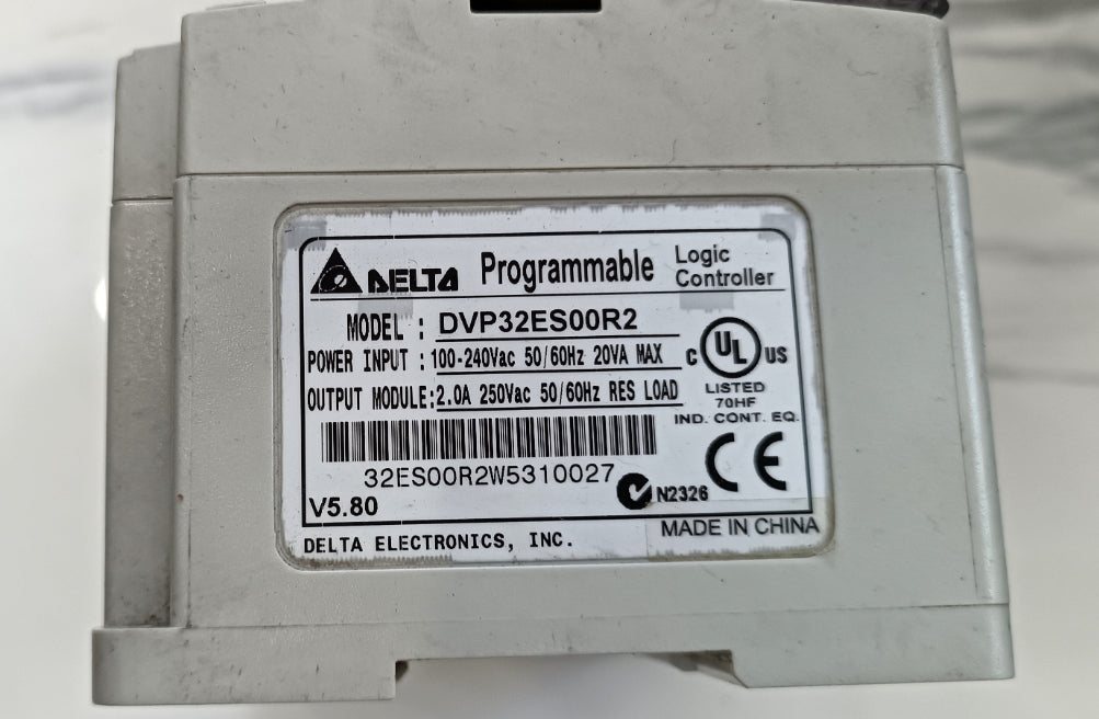 Delta DVP32ES00R2 PLC Merkez Ünite